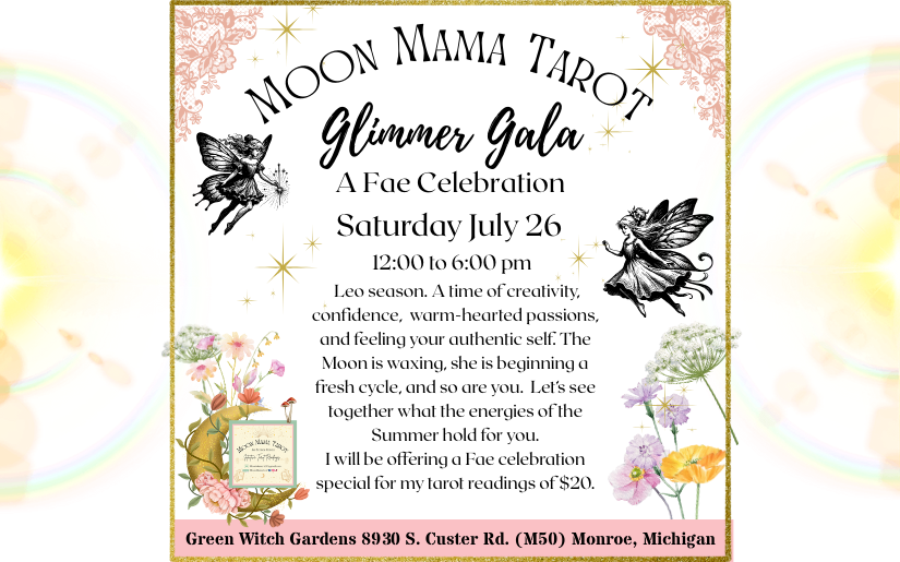 Moon Mama Tarot at Glimmer Gala: A Fae Celebration